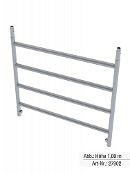 MUNK Günzburger Aufsteckrahmen Höhe 2,00 m | Passend für Gerüstbreite 1,35 m MUNK Günzburger Aufsteckrahmen Höhe 2,00 m | Passend für Gerüstbreite 1,35 m