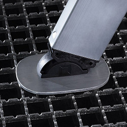 MUNK Günzburger nivello®-Fußplatte für Gitterroste | 2er-Set MUNK Günzburger nivello®-Fußplatte für Gitterroste | 2er-Set