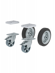 MUNK Günzburger Rollensatz elektrisch ableitend für Tankwagenleiter MUNK Günzburger Rollensatz elektrisch ableitend für Tankwagenleiter