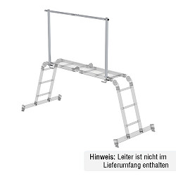 MUNK Günzburger Aluminium-Geländer für Gelenkleiter MUNK Günzburger Aluminium-Geländer für Gelenkleiter