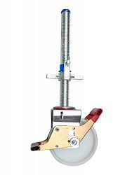 HYMER Lenkrolle mit Spindel Ø 200 mm, höhenverstellbar HYMER Lenkrolle mit Spindel Ø 200 mm, höhenverstellbar