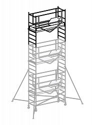 HYMER Fahrgerüst 7070 3. Aufstockung 707017 HYMER Fahrgerüst 7070 3. Aufstockung 707017