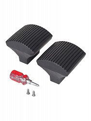 Hailo Fuß-Set (2 Stück) + Schraubendreher und Schrauben 1136449 Hailo Fuß-Set (2 Stück) + Schraubendreher und Schrauben 1136449