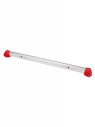 Hailo Querbalken 1220mm (Ovalrohr) inkl. Fußkappen Hailo Querbalken 1220mm (Ovalrohr) inkl. Fußkappen