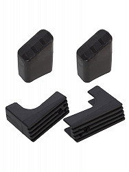 Hailo Fuß-Set (4 Stück) Stütz- & Steigholm, Farbe: schwarz 9913111 Hailo Fuß-Set (4 Stück) Stütz- & Steigholm, Farbe: schwarz 9913111