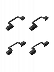 Hailo Set Stufenseitenteile (4 Stück), Farbe: schwarz 9915411 Hailo Set Stufenseitenteile (4 Stück), Farbe: schwarz 9915411