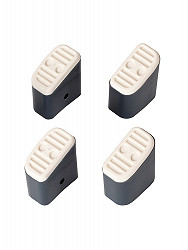 Hailo Fuß-Set (4 Stück) Stütz- & Steigholm, Farbe: dunkelgrau Hailo Fuß-Set (4 Stück) Stütz- & Steigholm, Farbe: dunkelgrau