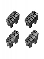 Hailo Fuß-Set (4 Stück) Stütz- & Steigholm, Farbe: schwarz 9920301 Hailo Fuß-Set (4 Stück) Stütz- & Steigholm, Farbe: schwarz 9920301