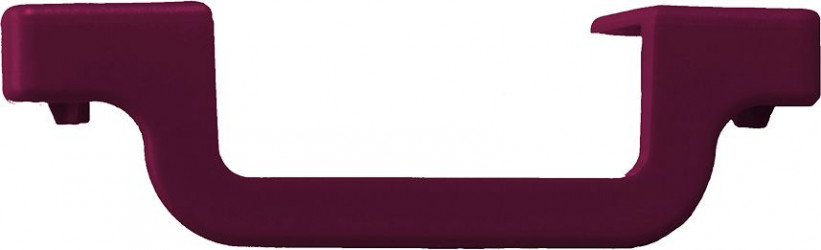 KRAUSE CORDA Stufenabschlusskappe Anbringung: links, Stufentiefe 80 mm, violett KRAUSE CORDA Stufenabschlusskappe Anbringung: links, Stufentiefe 80 mm, violett