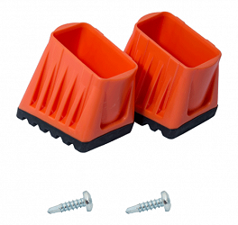 KRAUSE MONTO Fußkappe 2K (Paar) 33x20 mm | Farbe: Orange KRAUSE MONTO Fußkappe 2K (Paar) 33x20 mm | Farbe: Orange