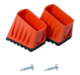 KRAUSE MONTO Fußkappe 2K (Paar) 40x20 mm | Farbe: Orange KRAUSE MONTO Fußkappe 2K (Paar) 40x20 mm | Farbe: Orange