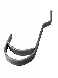 KRAUSE Dachhaken für Ziegel und Pfannen - Farbe: Stahl verzinkt KRAUSE Dachhaken für Ziegel und Pfannen - Farbe: Stahl verzinkt