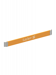 Layher Längs-Bordbrett 1,80 m mit Klaue Layher Längs-Bordbrett 1,80 m mit Klaue