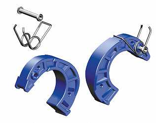 Layher Einrastklauen-Finger 42 mm - Farbe: Blau - 2er-Set Layher Einrastklauen-Finger 42 mm - Farbe: Blau - 2er-Set