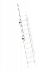 Layher Handlauf mit Ausstieg / Länge: 2,00 m Layher Handlauf mit Ausstieg / Länge: 2,00 m