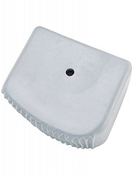 ZARGES Außenschuh, grau, links 66 x 31 mm ZARGES Außenschuh, grau, links 66 x 31 mm