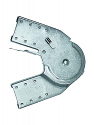 ZARGES Außenscharnier, für Mehrzweckleitern 105 u. 180° Rastung ZARGES Außenscharnier, für Mehrzweckleitern 105 u. 180° Rastung